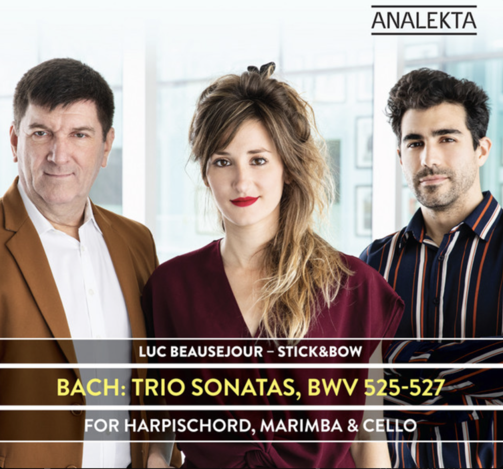 Bach: Trio Sonatas, BWV 525–527 for Harpsichord, Marimba & Cello